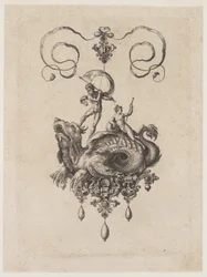 Modèles de pendentifs avec des monstres marins