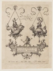 Modèles de pendentifs avec des monstres marins