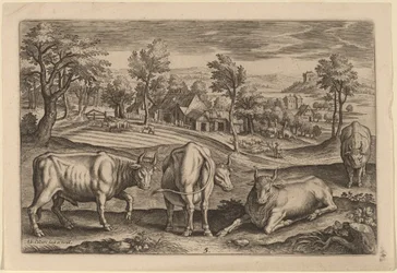 Quatre taureaux