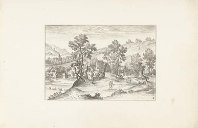 Paysage avec promeneurs (Landschappen rond Antwerpen)