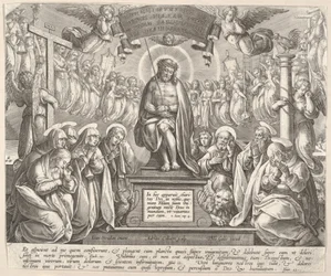 Homme de Douleurs avec les Trois Maries et les Évangélistes