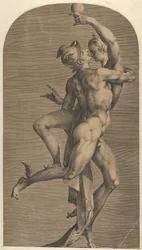 Mercure enlevant Psyché, vers 1621