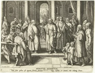 Pierre et Paul prouvent la résurrection du Christ : le don du savoir