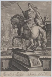 Planche 8 : statue équestre d