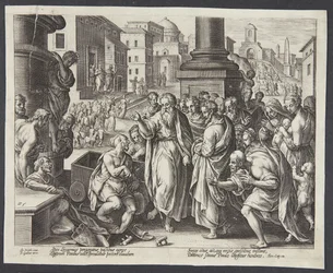 Saint Paul guérit un infirme à Lystre