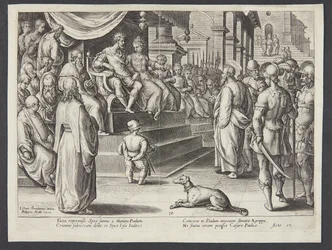 Saint Paul devant Festus et Agrippa
