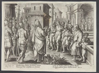 Saint Paul prêchant à Rome