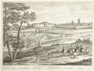 Vue de Béthune (feuille de gauche)