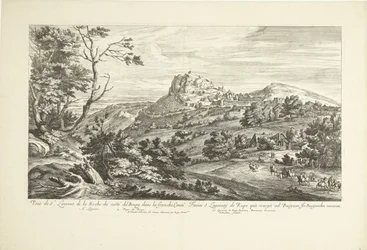 Vue de Saint Laurent de la Roche