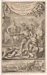 Page de titre pour : E. Benoist, Histoire des Églises Réformées de France, 1696