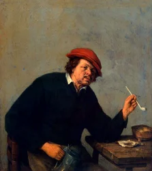 Fumeur, vers 1655