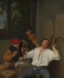 Les joyeux buveurs, 1659
