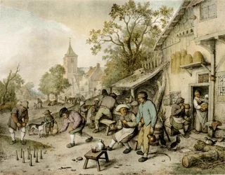 Les joueurs de boules