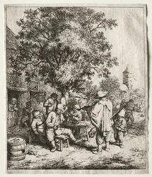 Le violoniste et le joueur de vielle