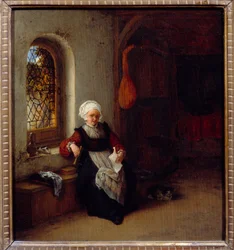 La femme à la lettre