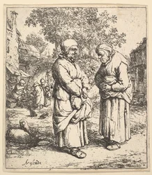 Deux commères, 1610-85