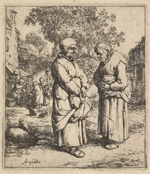 Deux commères, 1610-85