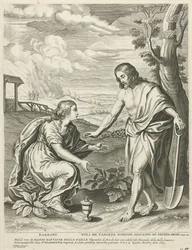 Le Christ apparaît comme jardinier à Marie Madeleine