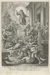 Saint François de Paule guérissant les malades