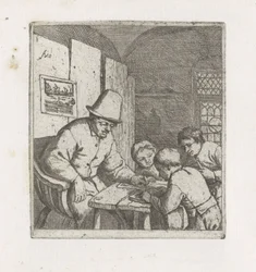 Trois élèves chez un maître d