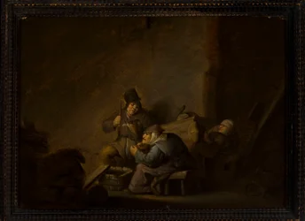 Scène de genre dans un intérieur