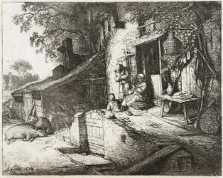 La femme qui file