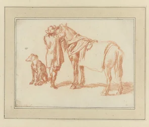 Cavalier à côté d