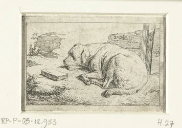 Chien endormi