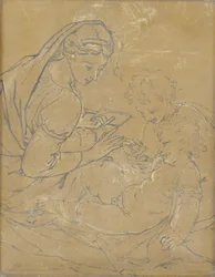 Madone et enfant avec Saint Jean