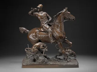Parti - Un groupe de chasse, vers 1887