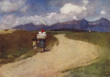 Tchécoslovaquie : Une Route dans les Carpates