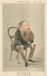 Le Romancier qui a Inventé la Sensation, Wilkie Collins (série Vanity Fair)