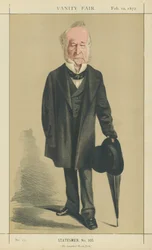 Le très honorable Spencer Horatio Walpole (lithographie couleur)