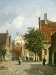 Scène de rue à Amsterdam
