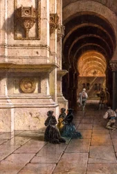 Intérieur de la mosquée de Cordoue