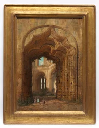 Église en ruine, c. 1840