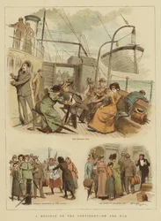 Vacances sur le continent, en route