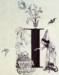 La Belle au Bois Dormant - dans "Les Contes de Fées" de Charles Perrault, illustrations par Adrien Marie