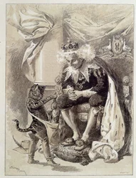 Le Chat Botté - dans «Les Contes de Fées» de Charles Perrault, illustrations par Adrien Marie