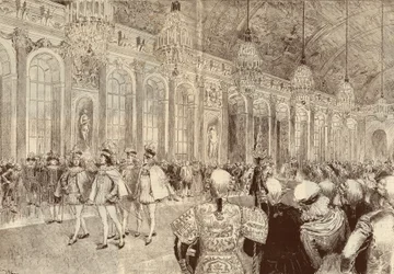 La procession des chevaliers de l