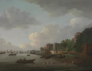 Vue imaginaire du pont de Westminster