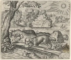 Fable du chien et de son reflet