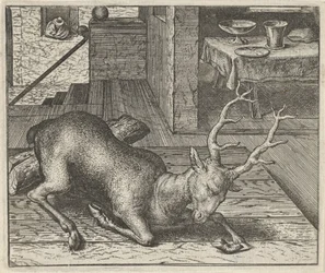 Fable du cerf ivre