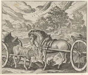 Fable du cheval mécontent et de l