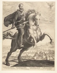 Rodolphe II à cheval