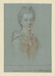 Portrait de Wilhelmina Frederica Sophia de Prusse