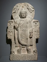 Bouddha avec le Grand Miracle