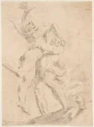 Étude pour Hercule et Antée