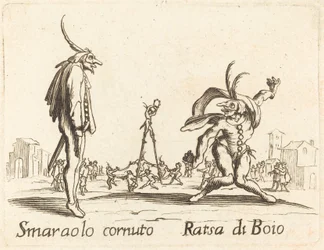 Smaralo Cornuto et Ratsa di Boio