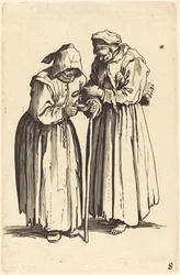 Deux femmes mendiantes